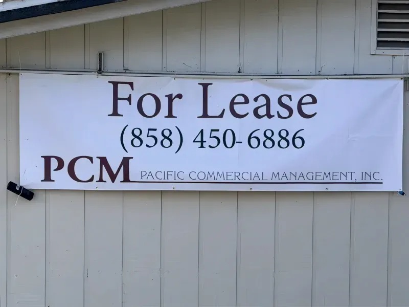 double sided banner