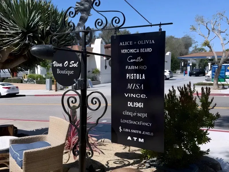 Hanging sign